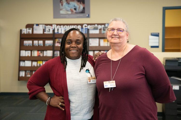 Success story of the Good Partner Coach Program, Paunyne Xavier with her GoodPartner Coach, Dana Knuuti