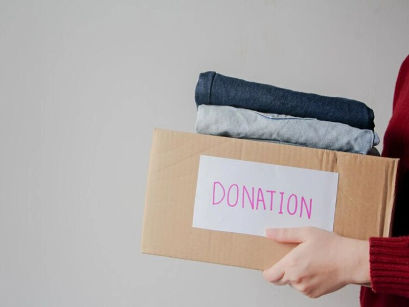 Clothing donations for local families Clothing donations for local families