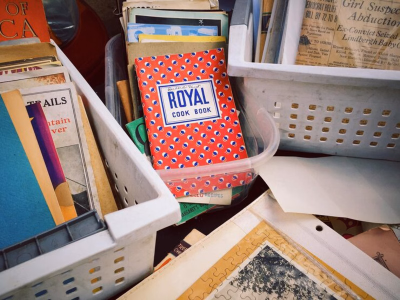 Inside view of a Goodwill bookstore in Bradenton with organized aisles