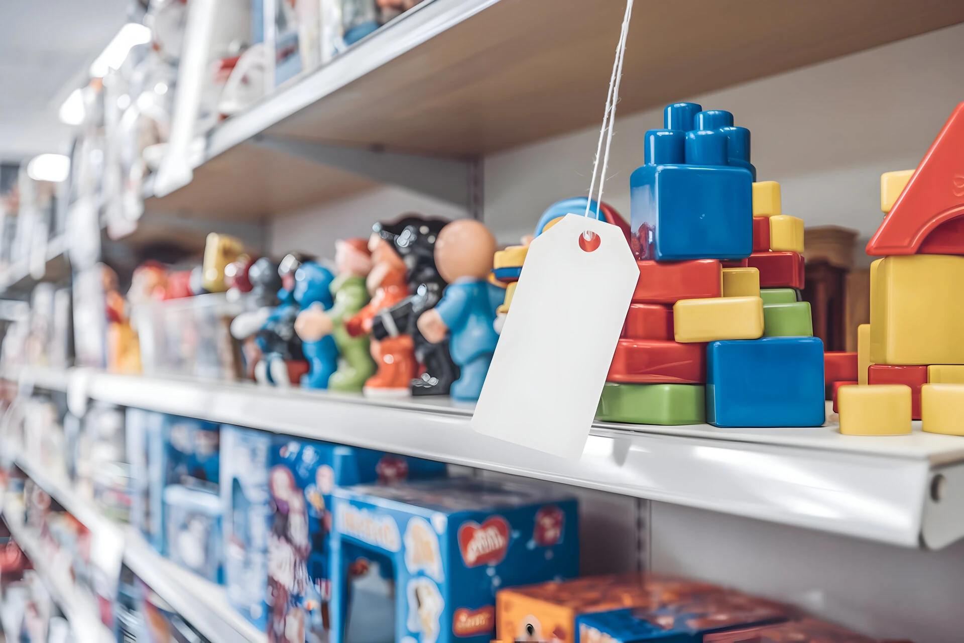 building blocks arranged for sale at goodwill in bradenton