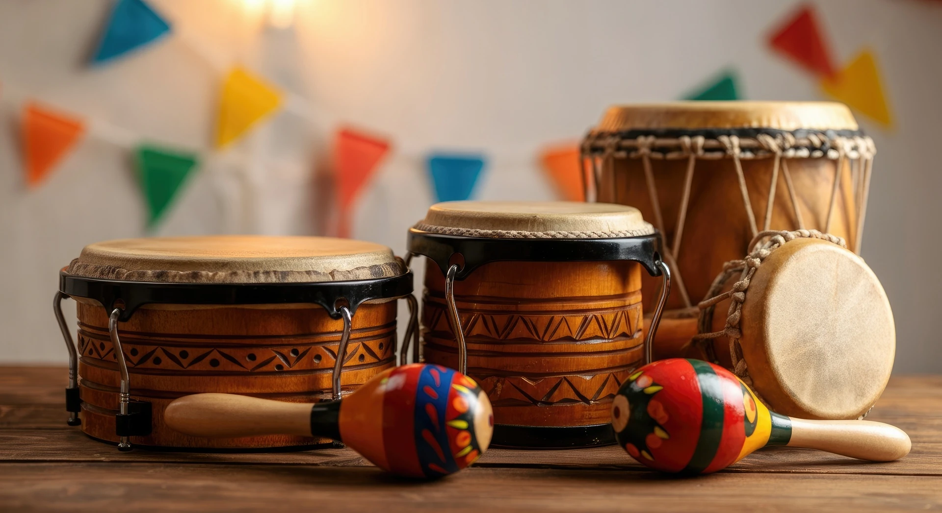 close up of used musical instruments with varied finishes at a boynton beach goodwill thrift store