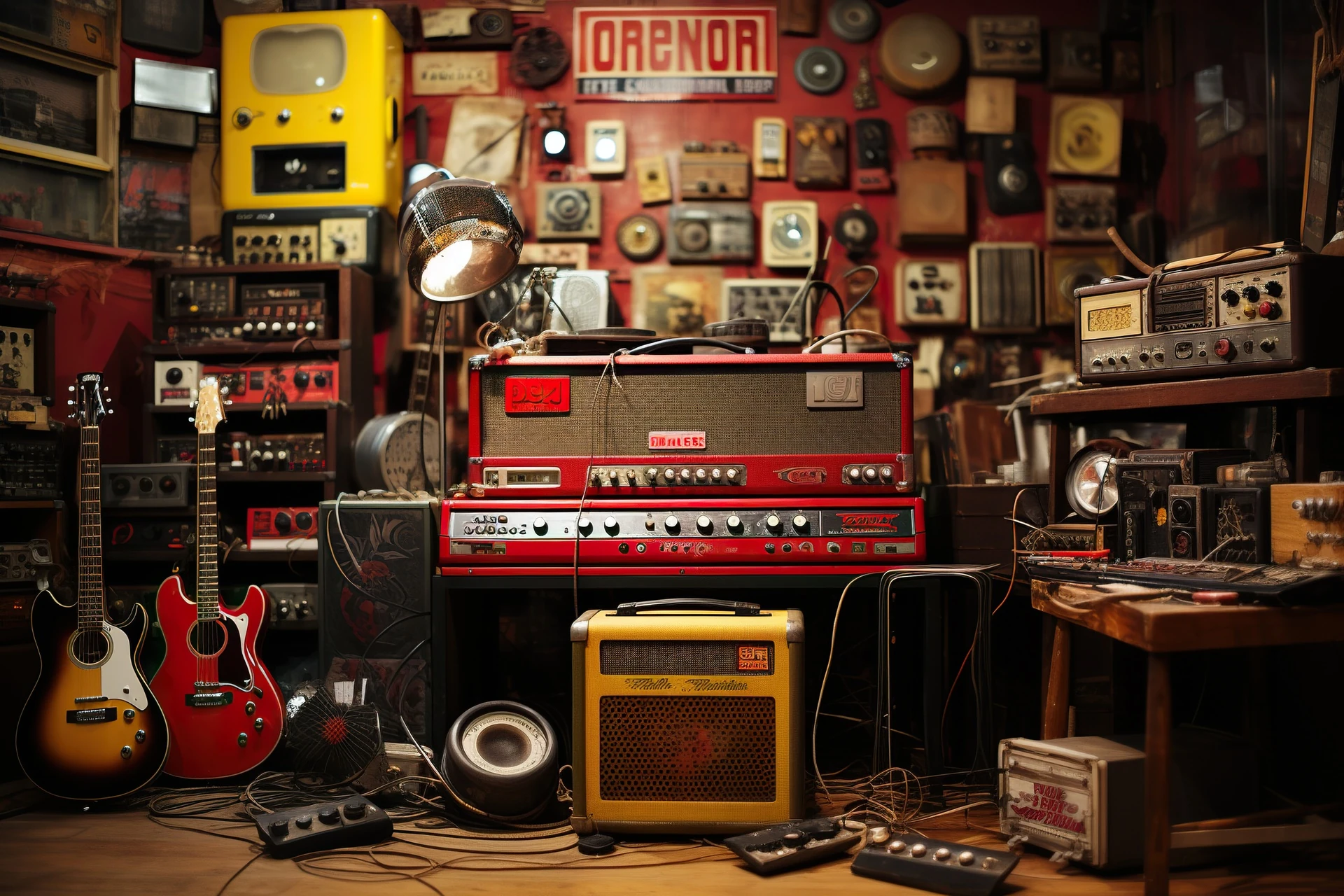 wide variety of goodwill used musical instruments in sarasota arranged neatly