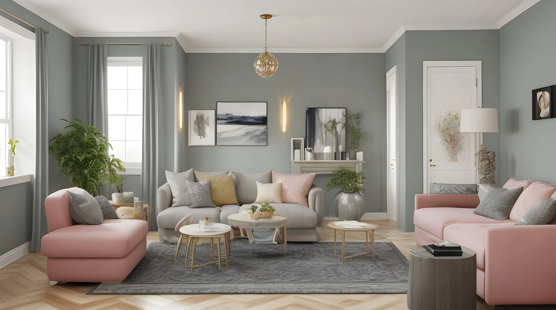 wide view showing variety of used furniture purchased from second hand furniture store