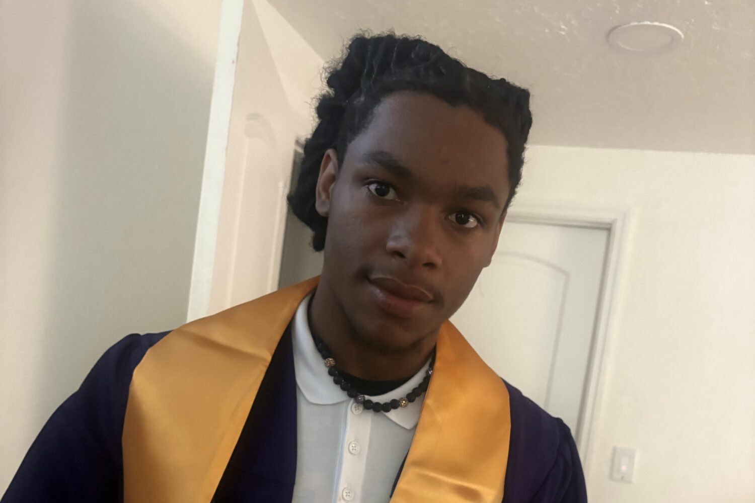 Shacorian Primus at his graduation Shacorian Primus at his graduation